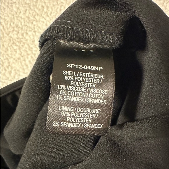 Self-Portrait Black Serena Guipure Lace Crepe Jumpsuit Crochet Pants Set - Picture 14 of 16